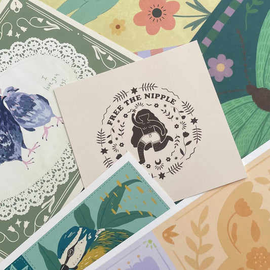 'Free the Nipple' Print (Small)